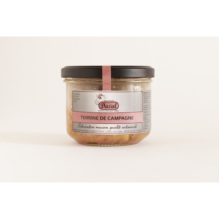 Terrine de campagne stérilisée