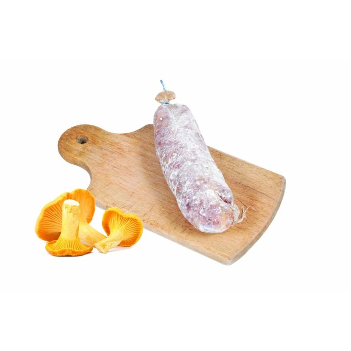 Saucisson sec aux girolles 200g