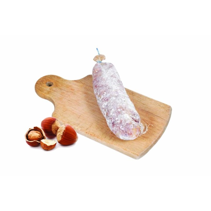 Saucisson sec aux noisettes 200g