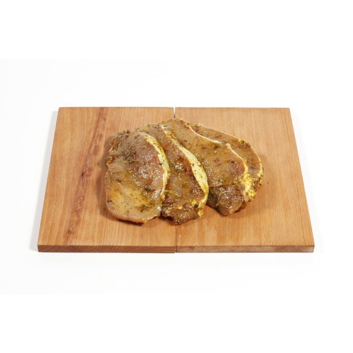 Filets de porc mariné curry gingembre 500g