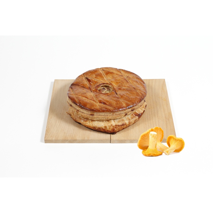 Tourte aux girolles